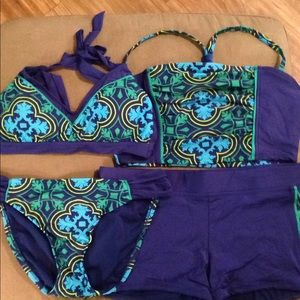 4 Piece Swim Suit